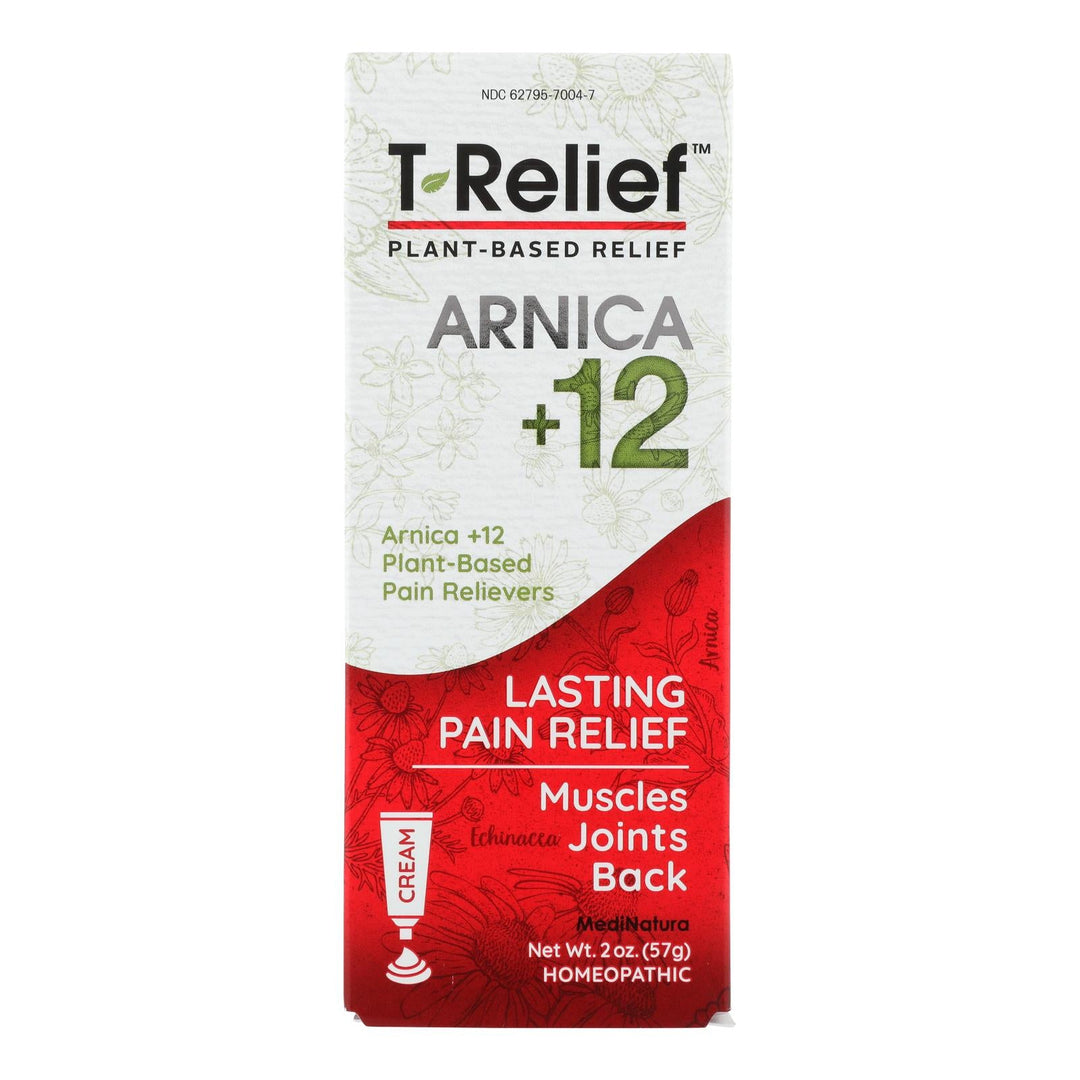 T - relief - medinatura - Pain Relief Cream Original - 1 Each - 2 Ounces - Maras Green